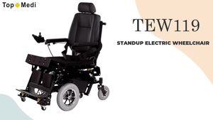 Çin TOPMEDI TEW119 STANDUP ELEKTRİKLİ TEKERLEKLİ SANDALYE üreticileri