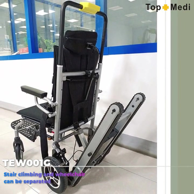 Profesyonel TOPMEDI TEW001G Tırmanma Merdiveni elektrikli tekerlekli sandalye üreticileri
